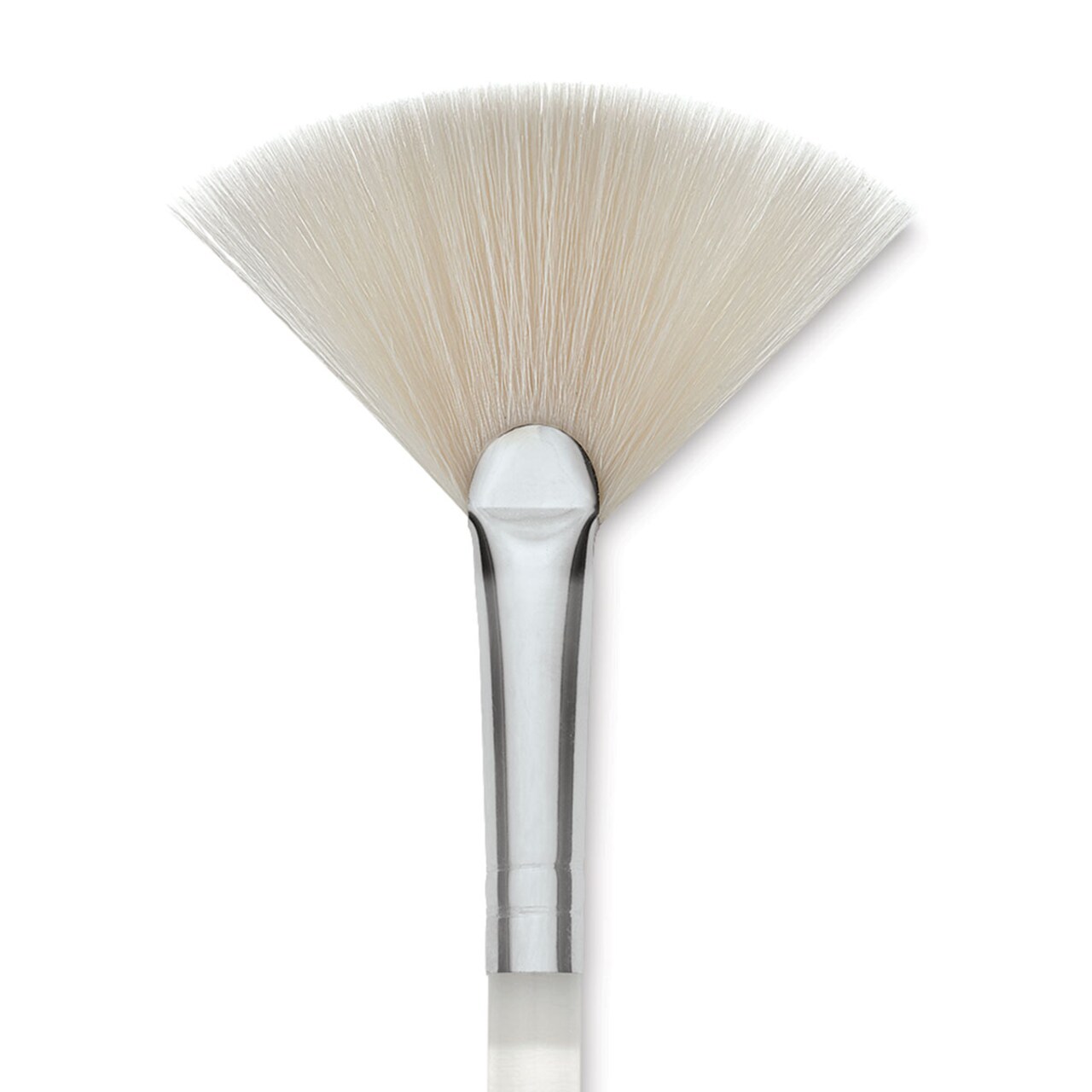 Royal & Langnickel Aqualon Soft Synthetic Fan Brush - Size 8, Short Handle